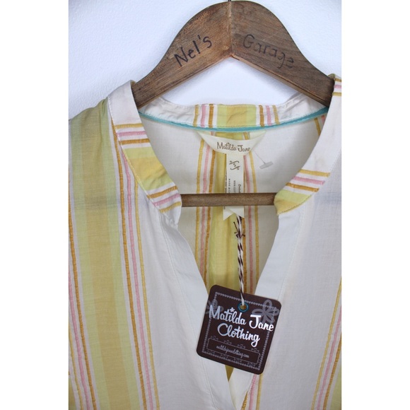 Matilda Jane NWT Womens Matilda Jane Dream chasers Summer Picnic Top S Small - Picture 5 of 9
